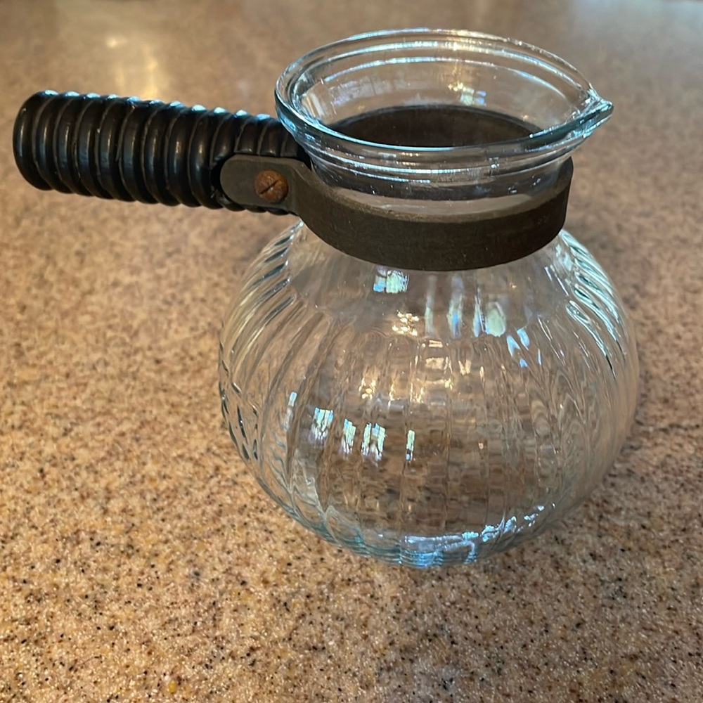 Tiny Silex 1960’s glass coffee maker